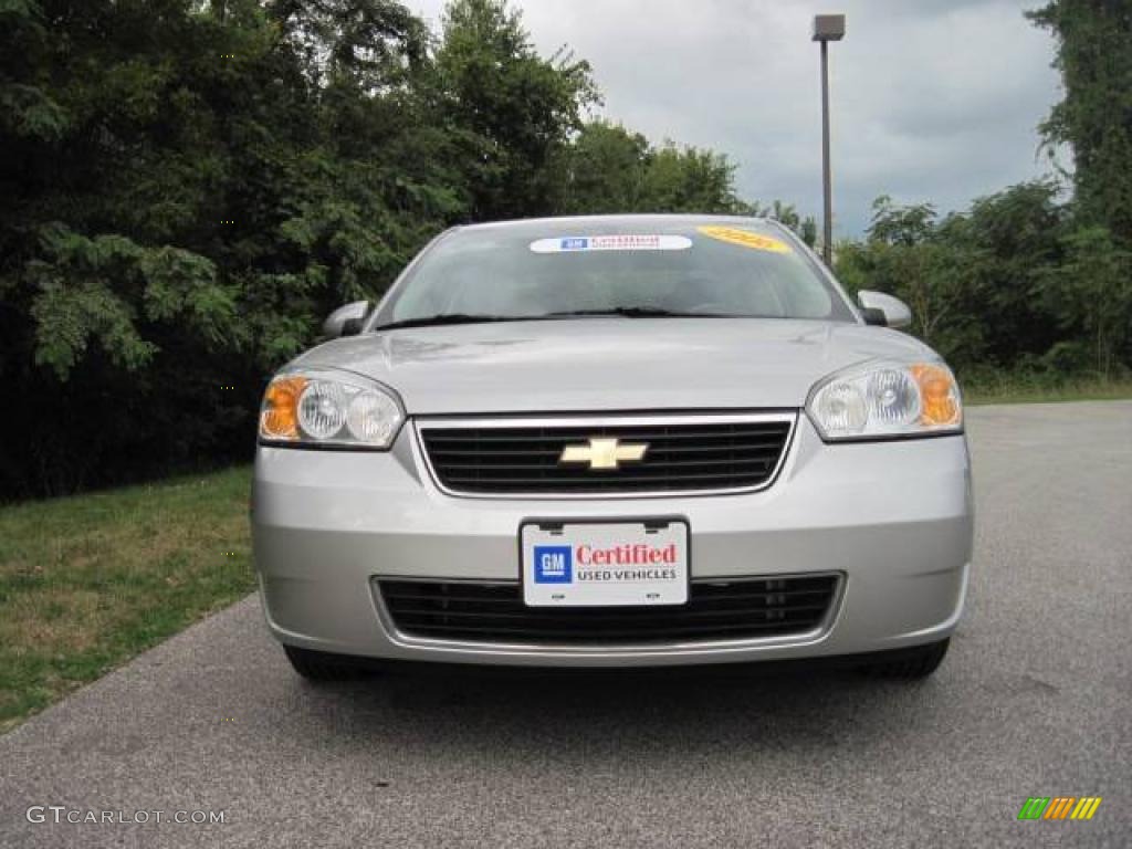 2006 Malibu LT V6 Sedan - Silverstone Metallic / Ebony Black photo #2