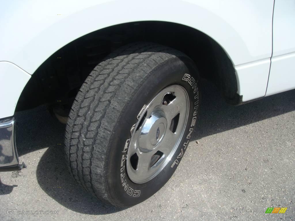 2006 F150 Lariat SuperCrew - Oxford White / Tan photo #15