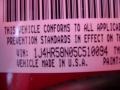 2005 Inferno Red Crystal Pearl Jeep Grand Cherokee Limited 4x4  photo #16