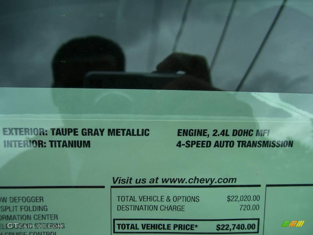 2010 Malibu LS Sedan - Taupe Gray Metallic / Titanium photo #25