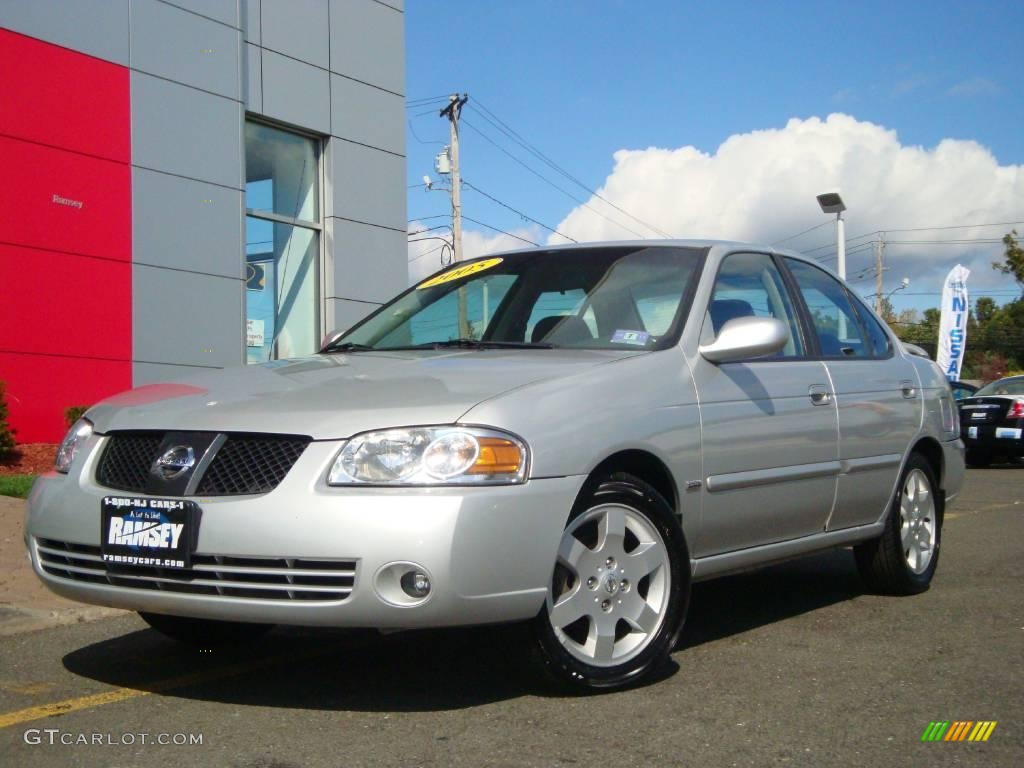 2005 Sentra 1.8 S Special Edition - Brilliant Aluminum / Charcoal photo #1