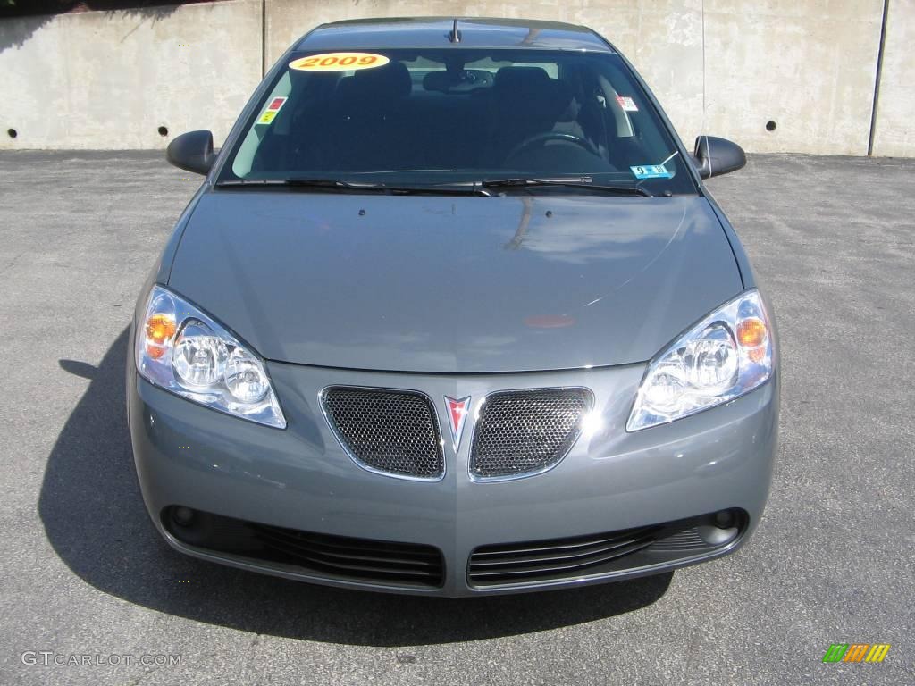 2009 G6 GT Sedan - Dark Steel Gray Metallic / Ebony photo #1