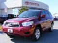 2008 Salsa Red Pearl Toyota Highlander 4WD  photo #1