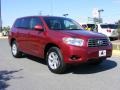 2008 Salsa Red Pearl Toyota Highlander 4WD  photo #2