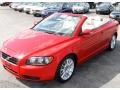 Passion Red 2007 Volvo C70 T5 Convertible