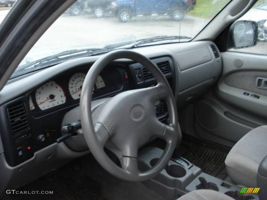 2001 Tacoma V6 PreRunner Xtracab - Lunar Mist Silver Metallic / Charcoal photo #5