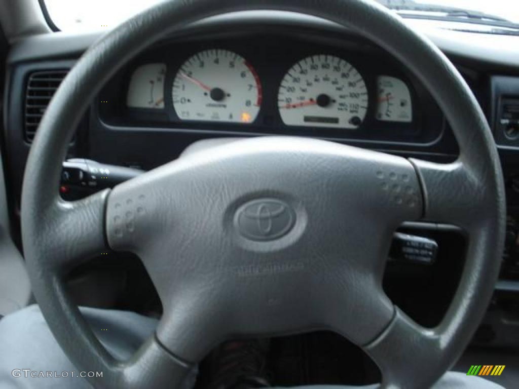 2001 Tacoma V6 PreRunner Xtracab - Lunar Mist Silver Metallic / Charcoal photo #16