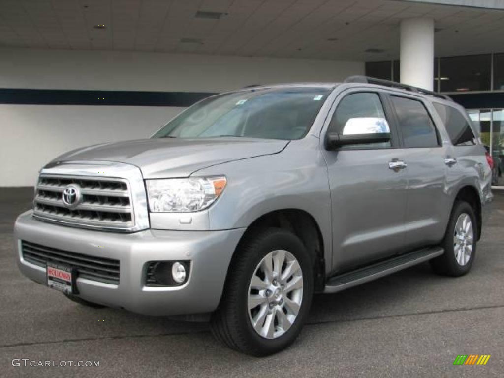 2008 Sequoia Platinum 4WD - Silver Sky Metallic / Graphite photo #1