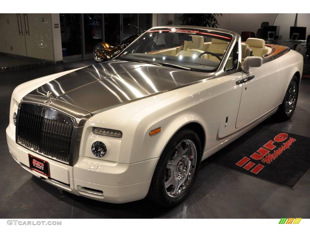 2008 Phantom Drophead Coupe  - English White / Light Creme photo #9