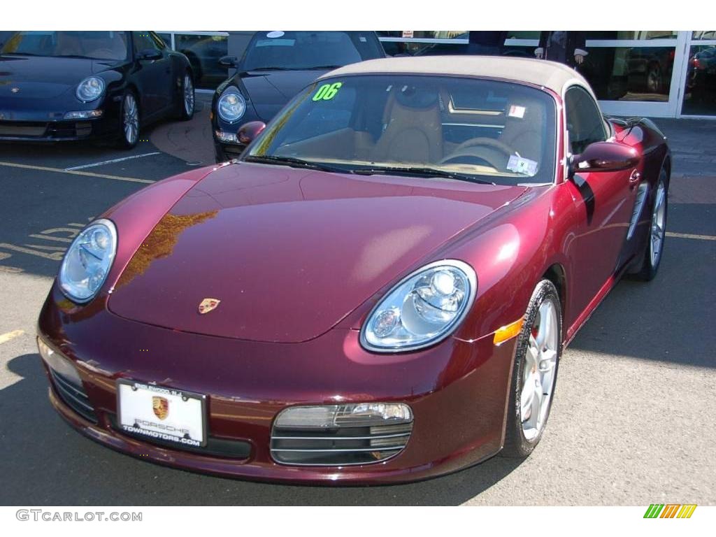Carmon Red Metallic 2006 Porsche Boxster S Exterior Photo #19286212