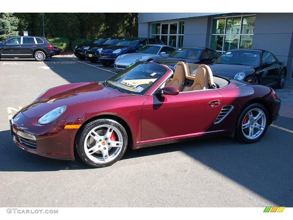 Carmon Red Metallic 2006 Porsche Boxster S Exterior Photo #19286456