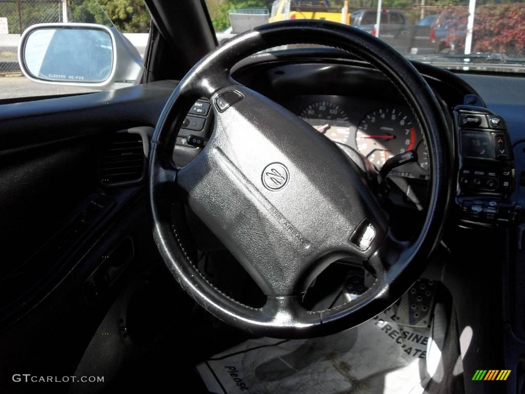 1992 300ZX Coupe - Silver Ice Metallic / Black photo #12