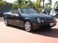 2001 Black Opal Metallic Mercedes-Benz CLK 430 Cabriolet  photo #2