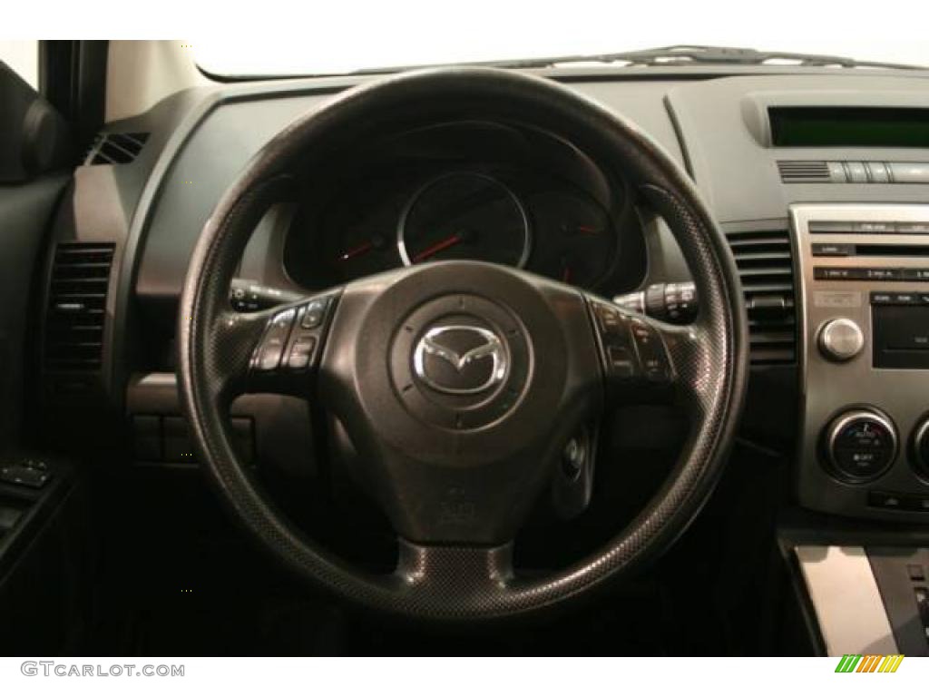 2008 MAZDA5 Sport - Stormy Blue / Black photo #10