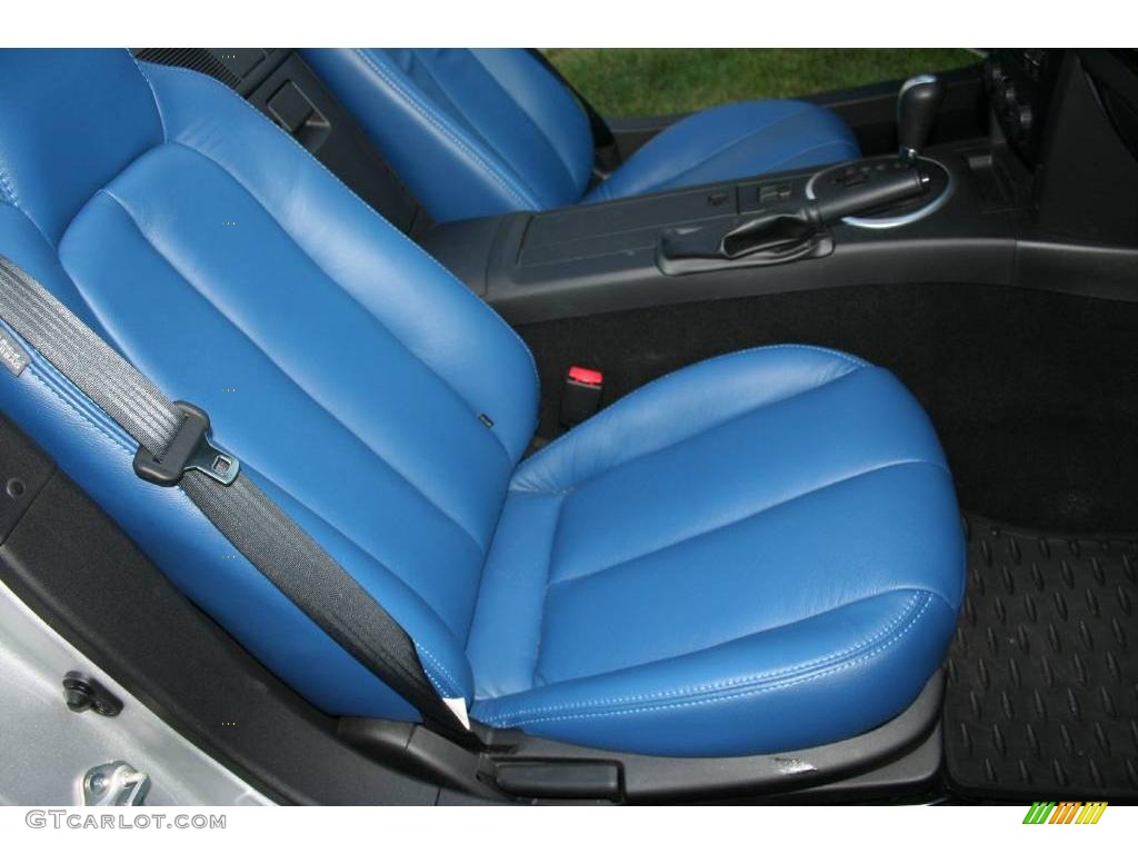 2008 MX-5 Miata Grand Touring Hardtop Roadster - Sunlight Silver Metallic / Blue photo #31