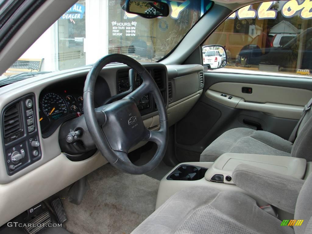 2000 Tahoe LS 4x4 - Indigo Blue Metallic / Gray photo #5