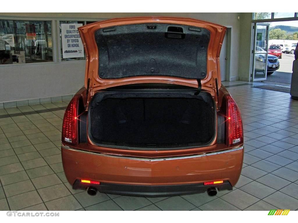 2008 CTS 4 AWD Hot Lava Edition Sedan - Hot Lava Orange / Ebony photo #29