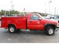 Victory Red - Silverado 2500 Regular Cab Chassis Utility Photo No. 4