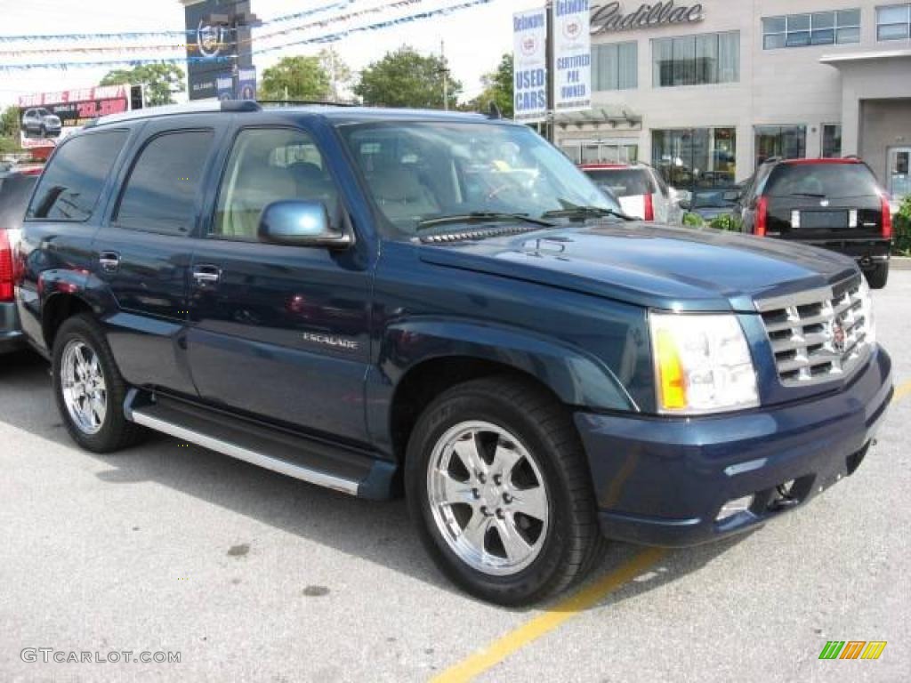 2006 Escalade AWD - Rip Tide Blue / Shale photo #1