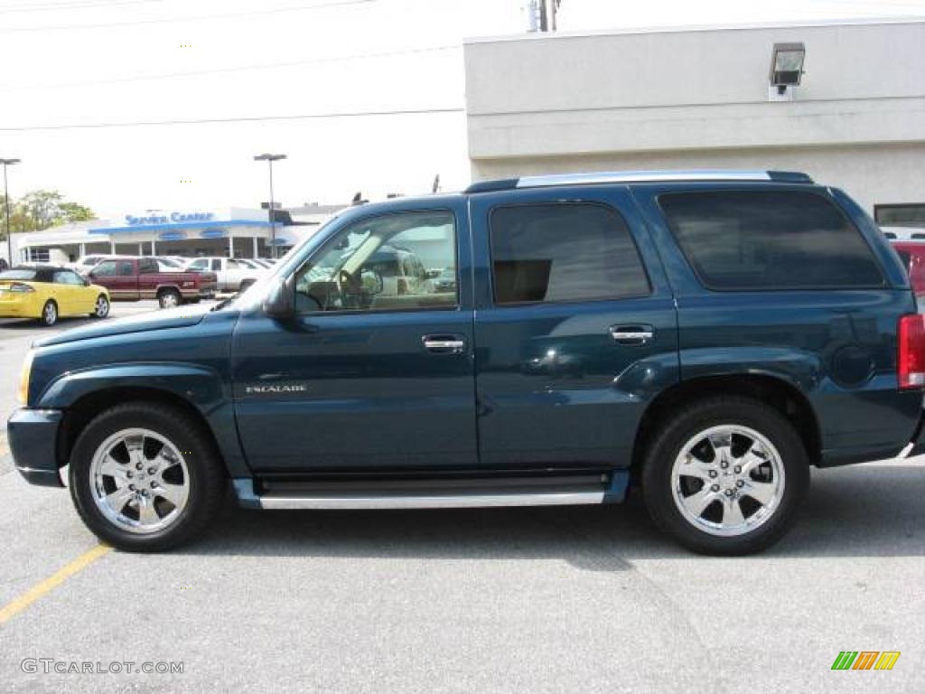 2006 Escalade AWD - Rip Tide Blue / Shale photo #3