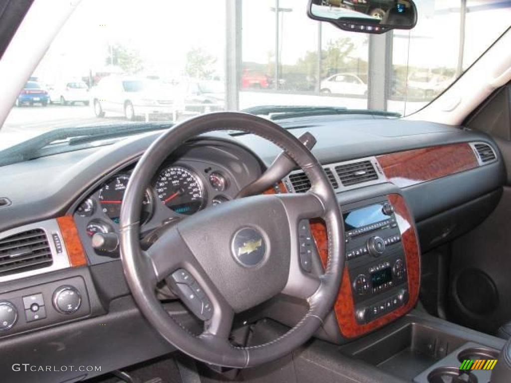 2007 Silverado 1500 LTZ Crew Cab 4x4 - Graystone Metallic / Ebony Black photo #13