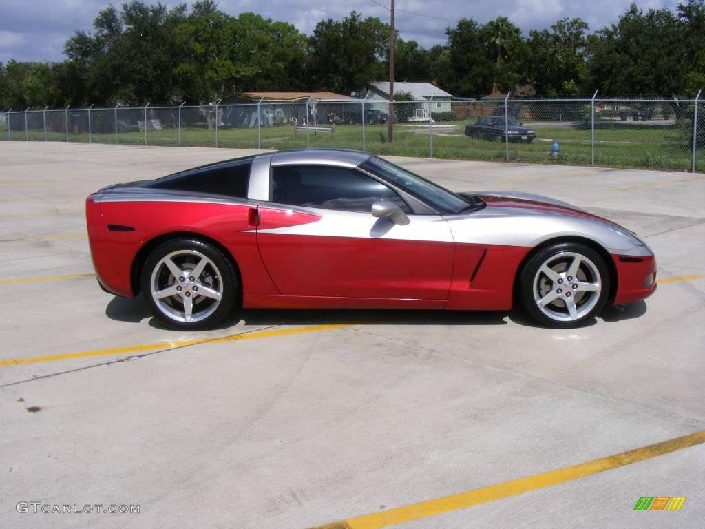 2008 Corvette Coupe - Machine Silver Metallic / Ebony photo #2