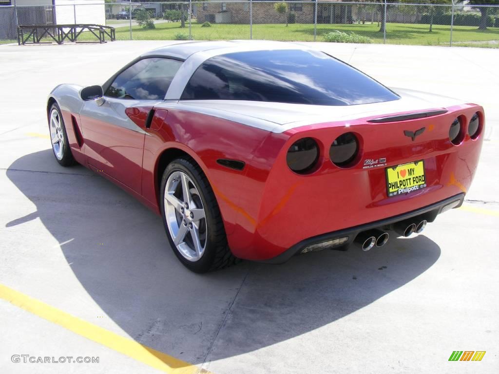 2008 Corvette Coupe - Machine Silver Metallic / Ebony photo #5