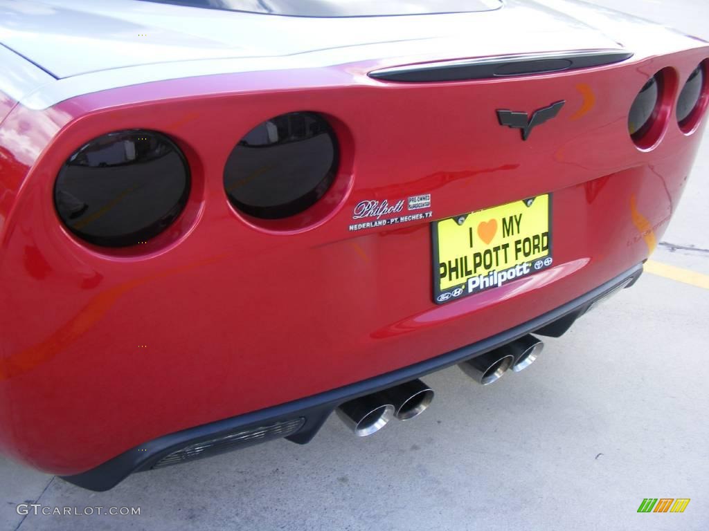 2008 Corvette Coupe - Machine Silver Metallic / Ebony photo #23