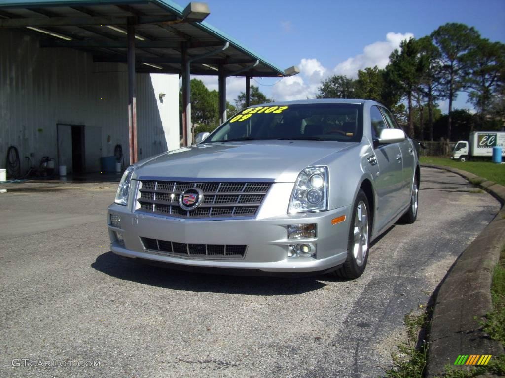 2009 STS V8 - Radiant Silver / Ebony photo #3