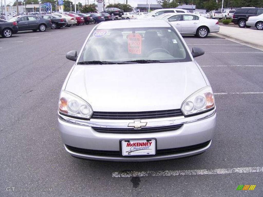 2005 Malibu LS V6 Sedan - Galaxy Silver Metallic / Gray photo #6