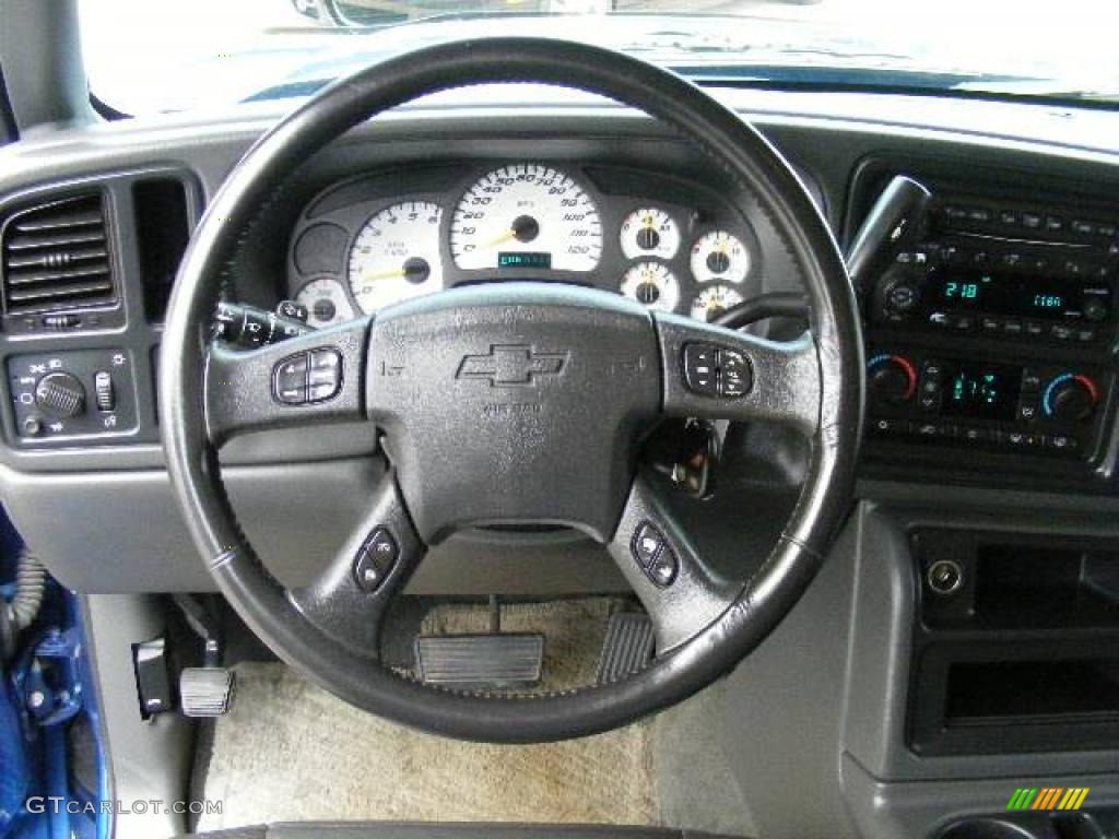 2003 Silverado 1500 SS Extended Cab AWD - Arrival Blue Metallic / Dark Charcoal photo #14