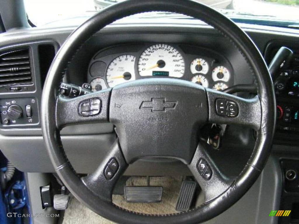 2003 Silverado 1500 SS Extended Cab AWD - Arrival Blue Metallic / Dark Charcoal photo #15