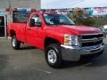 Victory Red - Silverado 3500HD Work Truck Regular Cab 4x4 Photo No. 2