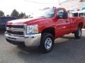 Victory Red - Silverado 3500HD Work Truck Regular Cab 4x4 Photo No. 3