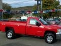 Victory Red - Silverado 3500HD Work Truck Regular Cab 4x4 Photo No. 12