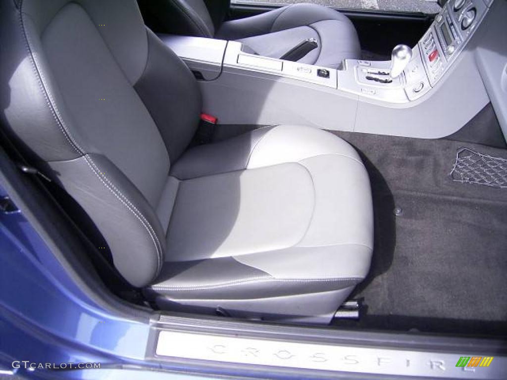 Dark Slate Grey/Medium Slate Grey Interior 2005 Chrysler Crossfire Limited Roadster Photo #19296255