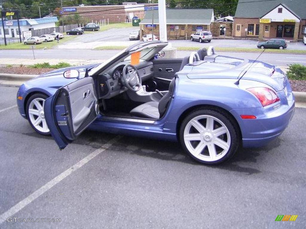 Aero Blue Pearlcoat 2005 Chrysler Crossfire Limited Roadster Exterior Photo #19296475