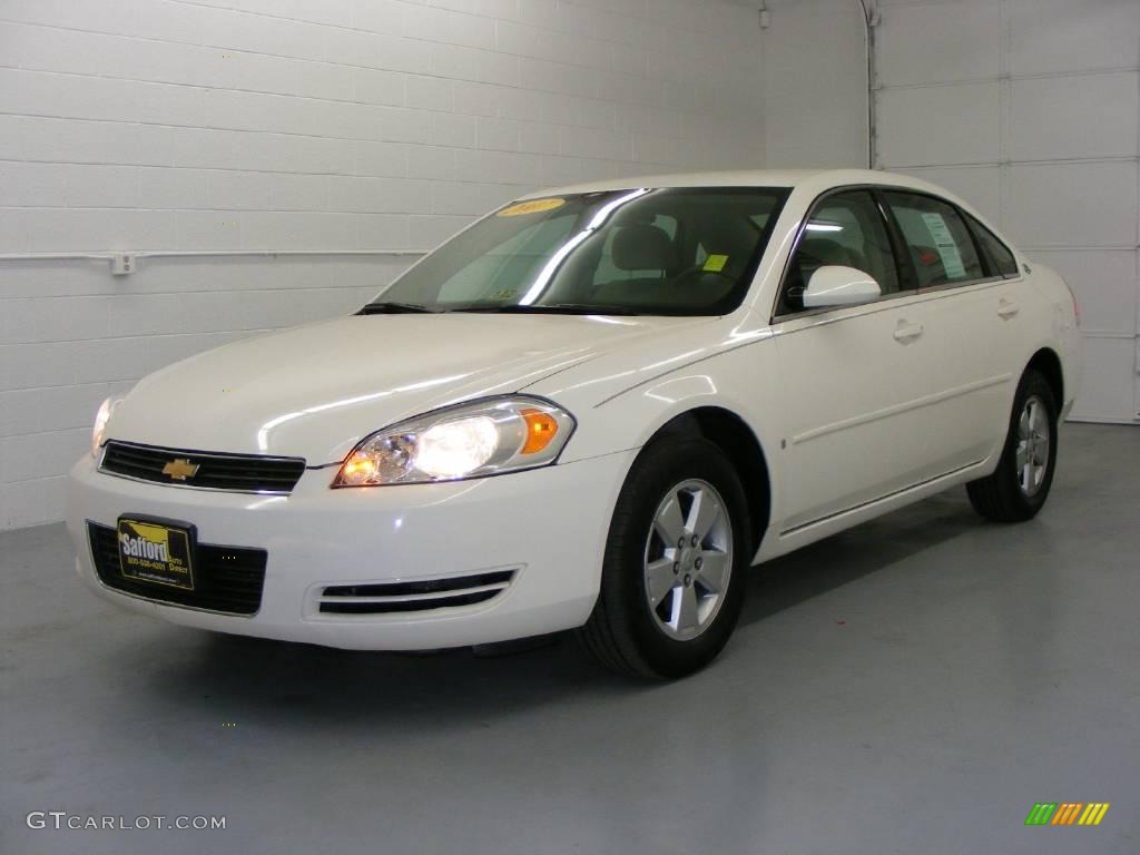 2007 Impala LT - White / Neutral Beige photo #1