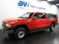 Flame Red - Dakota Extended Cab 4x4 Photo No. 2