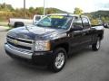 2008 Dark Cherry Metallic Chevrolet Silverado 1500 LT Extended Cab 4x4  photo #2