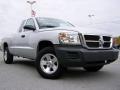 2008 Bright Silver Metallic Dodge Dakota SXT Extended Cab  photo #1