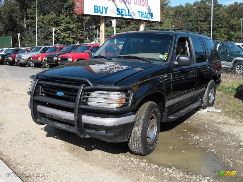 1997 Explorer Limited 4x4 - Black / Medium Parchment photo #2