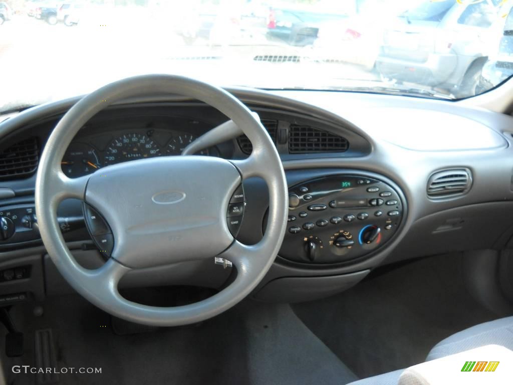 1997 Taurus GL Wagon - Silver Frost Pearl / Grey photo #11