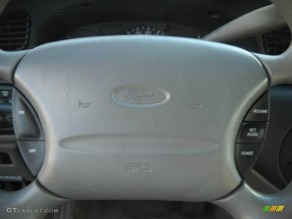 1997 Taurus GL Wagon - Silver Frost Pearl / Grey photo #19
