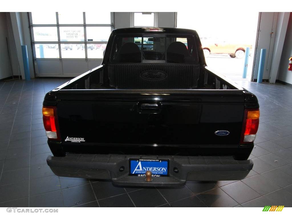 1998 Ranger XLT Regular Cab - Black / Medium Graphite photo #6