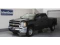 2009 Black Granite Metallic Chevrolet Silverado 2500HD LT Crew Cab 4x4  photo #1