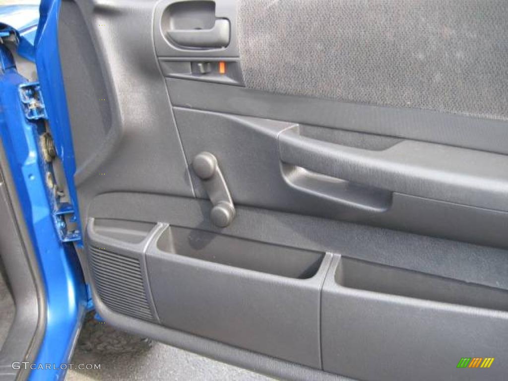 2001 Dakota Sport Regular Cab 4x4 - Intense Blue Pearl / Dark Slate Gray photo #13