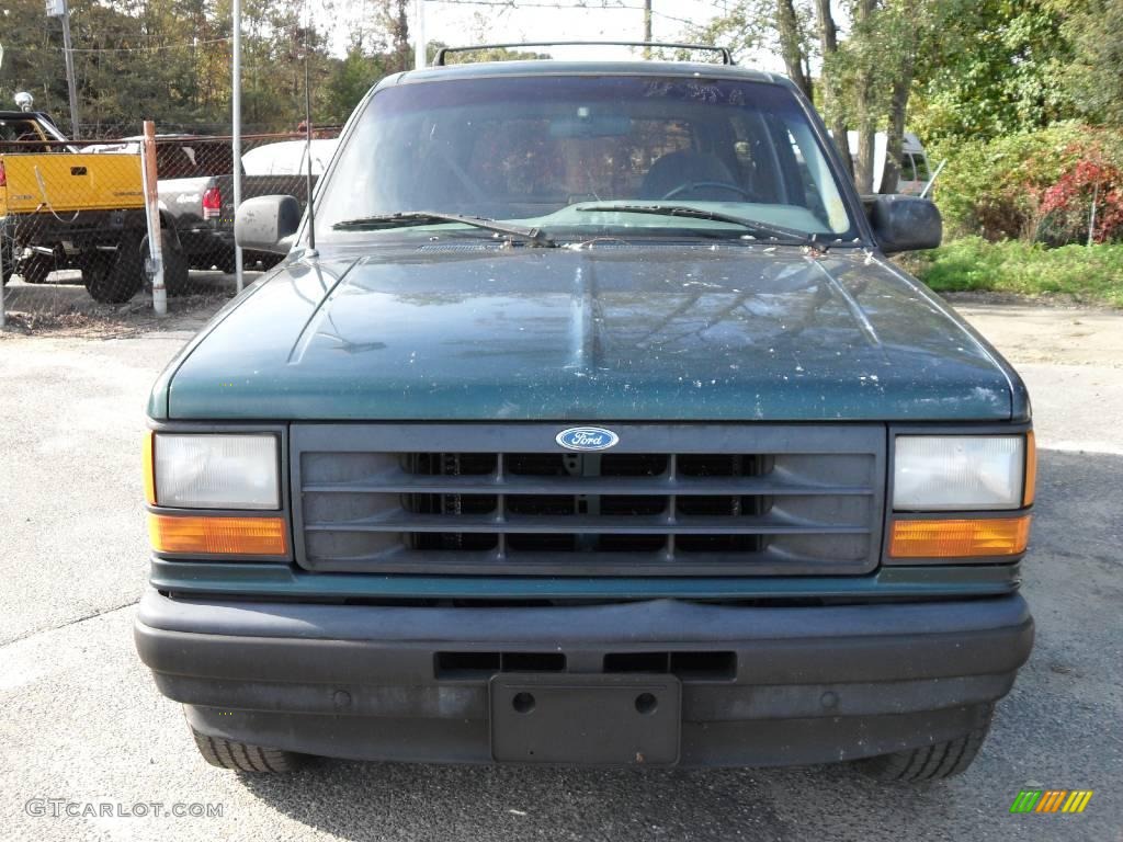 Deep Emerald Green Metallic Ford Explorer