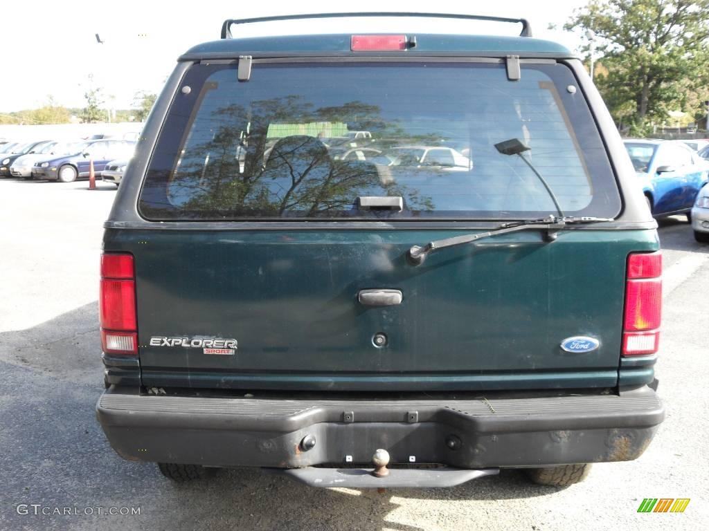 1994 Explorer Sport - Deep Emerald Green Metallic / Gray photo #6