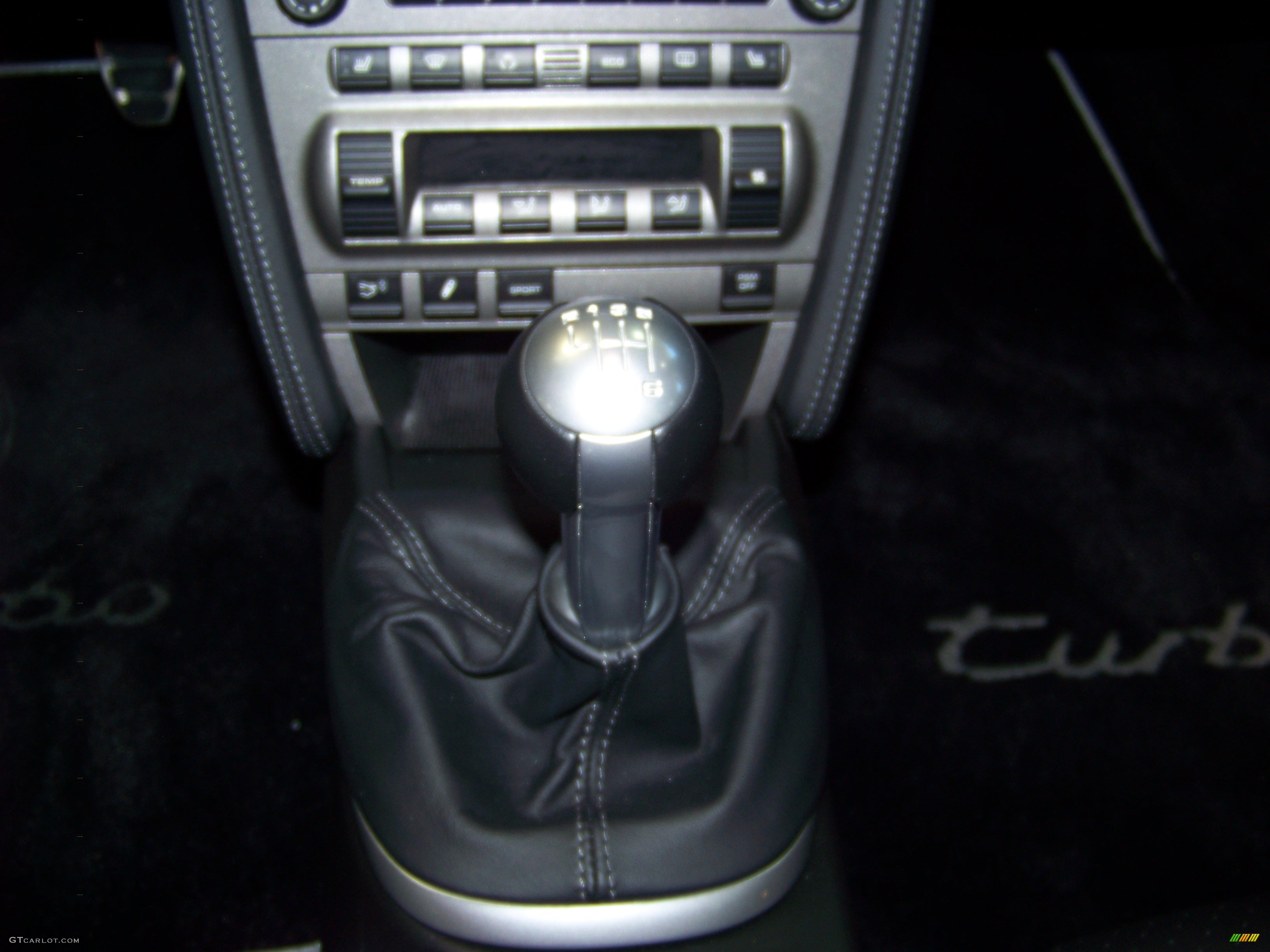 2007 911 Turbo Coupe - GT Silver Metallic / Black Full Leather photo #13